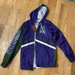 Mitchell & Ness HWC Undeniable Milwaukee Bucks Full Zip Windbreaker